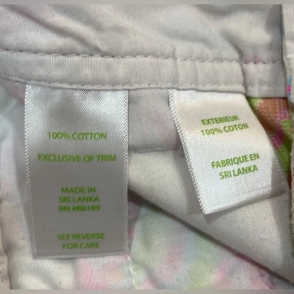 EUC Lilly Pulitzer Scuba to Cuba Callahan shorts 00 Palm Royale - Picture 8 of 9